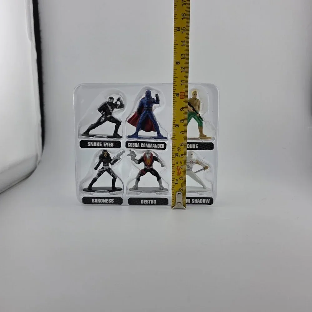 Hasbro GI Joe - Jada Toys - Nano 1.75 inch - Metalfigs Snake Eyes Diecast Figure